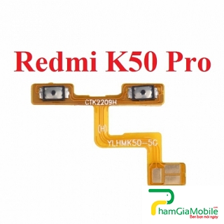 Dây Âm Lượng Xiaomi Redmi K50 Pro Dây Tăng Giảm Âm Lượng Volume Linh Kiện Thay Thế